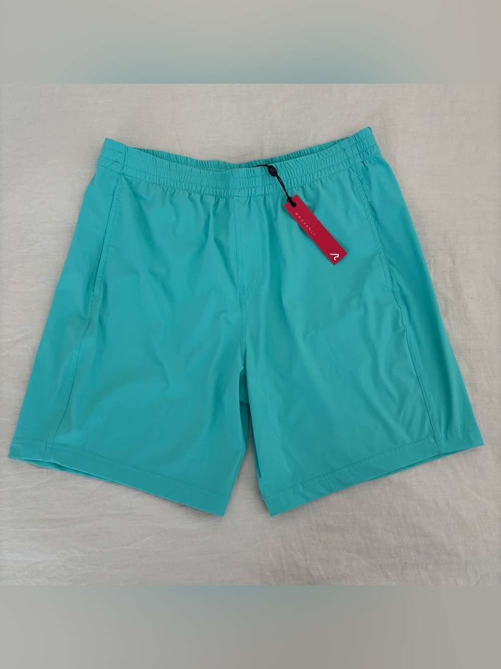 NWT Redvanly Byron Golf Shorts Men’s Medium in “Pool”